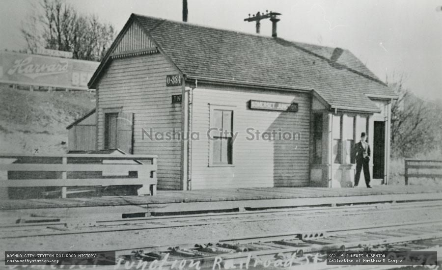 Postcard: Somerset Junction Railroad Station